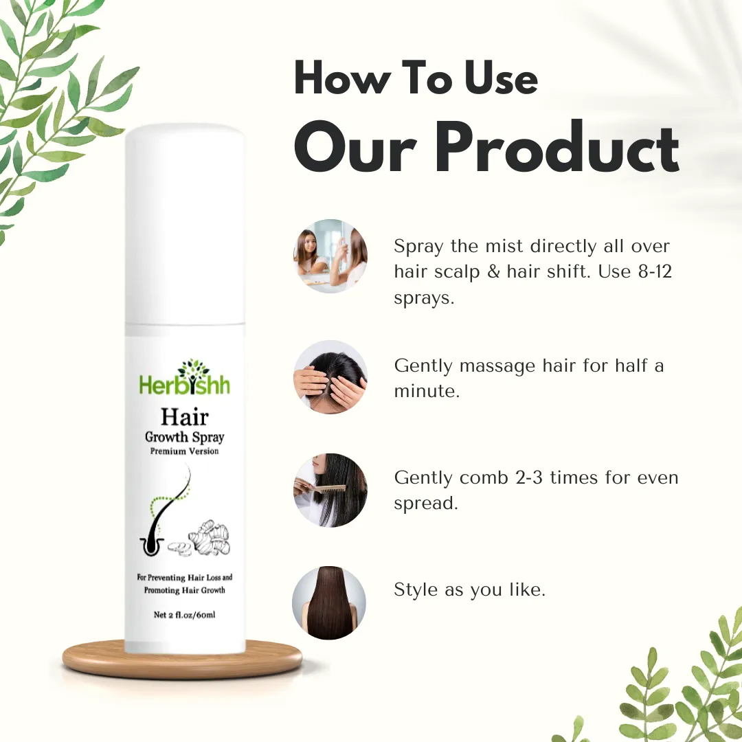 AS - Ultimate Ginger Hair Care Combo Pack - Herbishh
