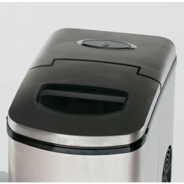 Avanti Countertop Icemaker, Stainless Steel