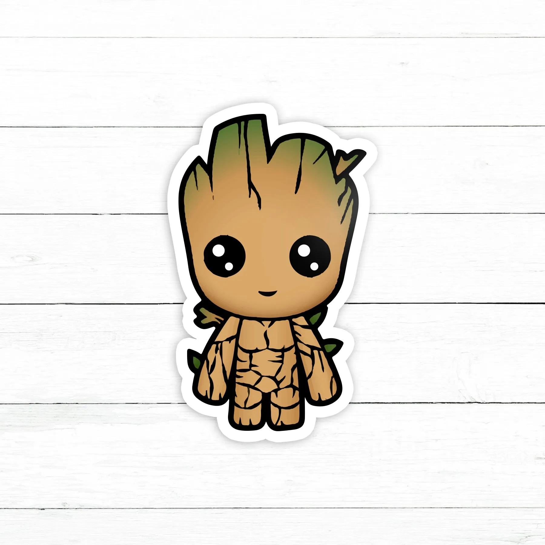 Baby Groot Sticker | Waterproof Vinyl Decal | 3in