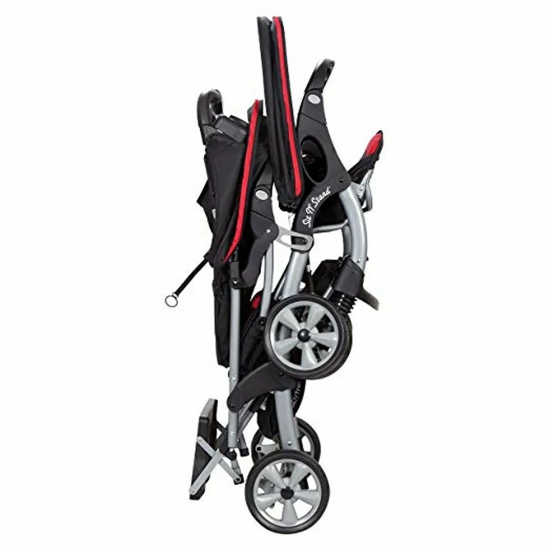 Baby Trend Double Stroller with 2 Car Seat Infant Twins Kids Travel Combo New