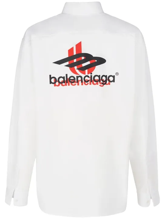 Balenciaga   Cotton poplin shirt 