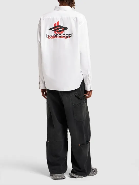 Balenciaga   Cotton poplin shirt 