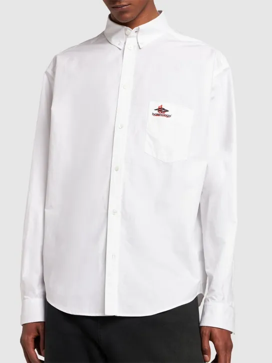 Balenciaga   Cotton poplin shirt 