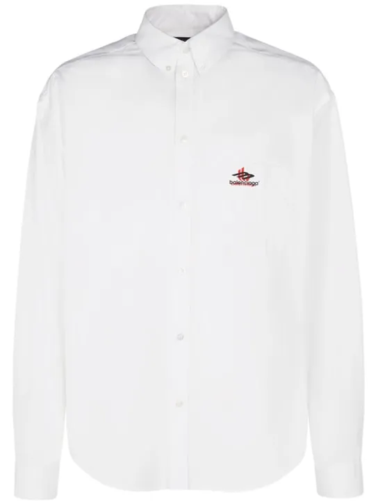 Balenciaga   Cotton poplin shirt 