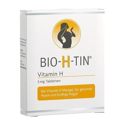 BIO-H-TIN Vitamin H 5 mg Biotin supplement