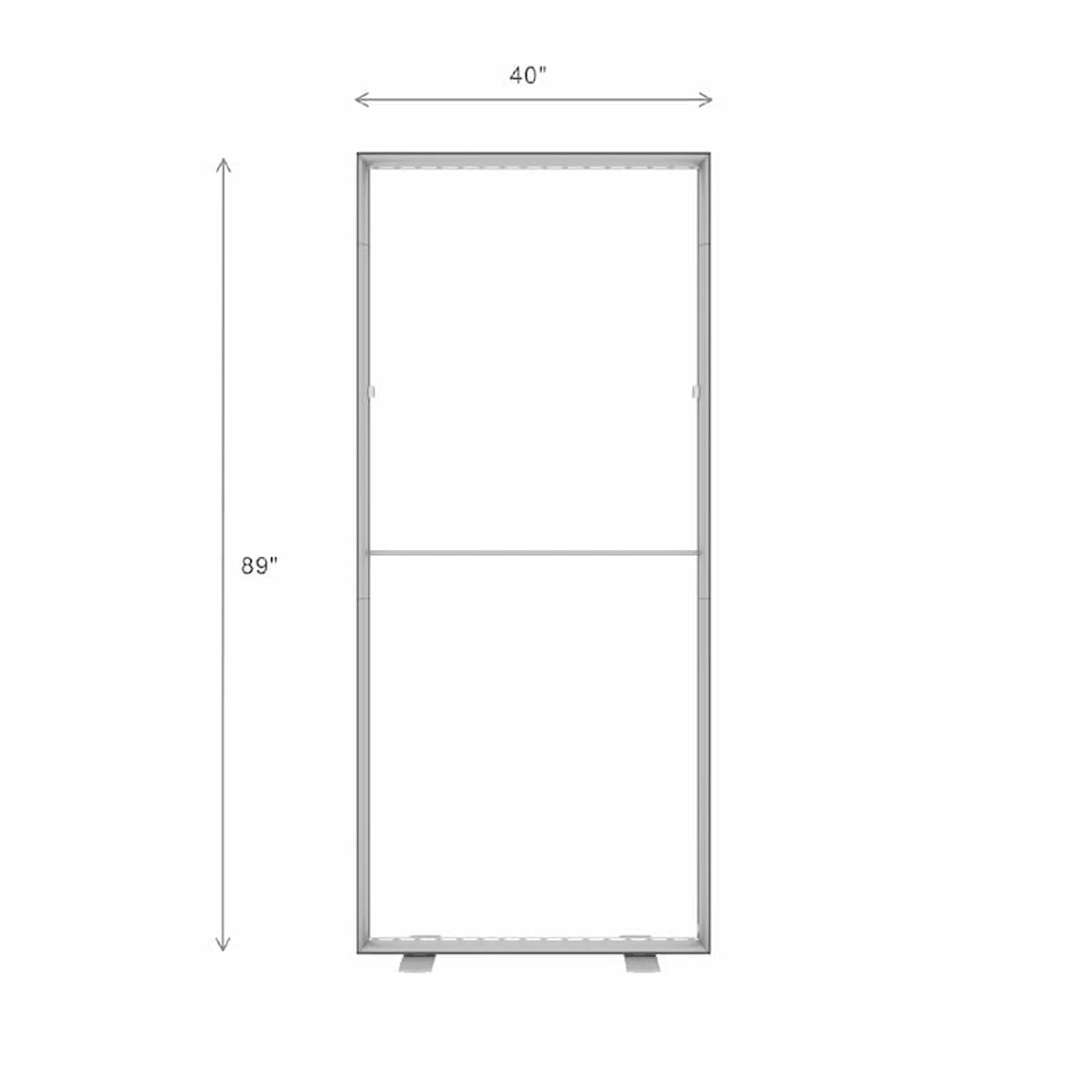 Brightline Banner 89"(H) x 39"(W)