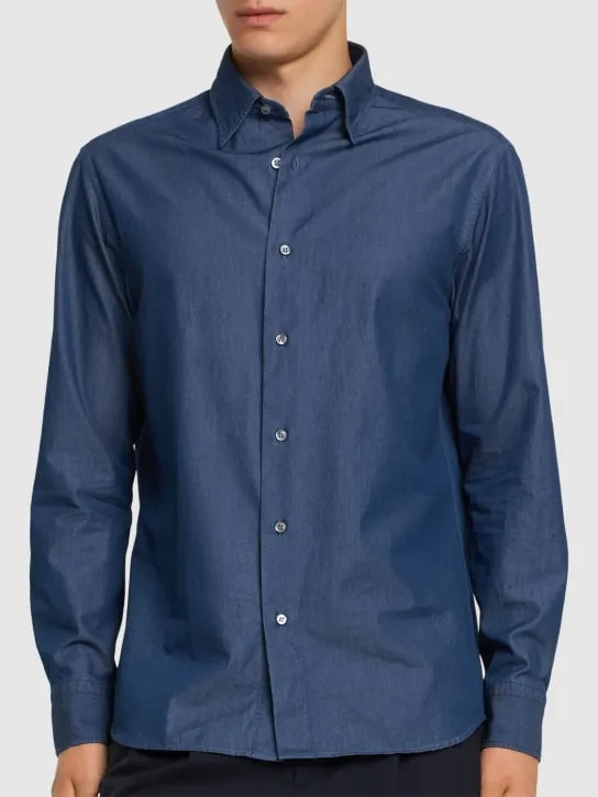 Brioni   Regular fit cotton shirt 