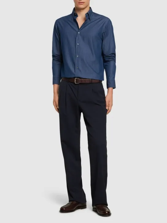 Brioni   Regular fit cotton shirt 