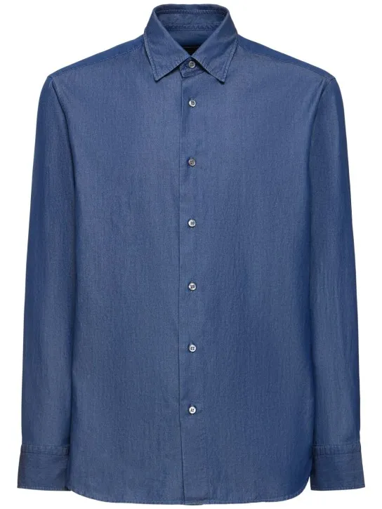 Brioni   Regular fit cotton shirt 