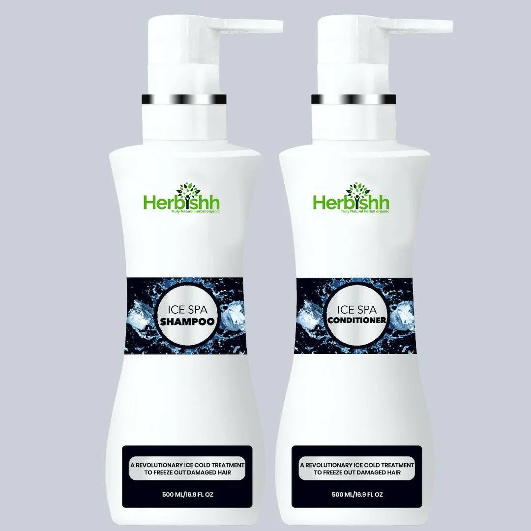 Buy 2 Ice Spa Hair Shampoo & Conditioner Set Get 1 Flower oil free - Herbishh