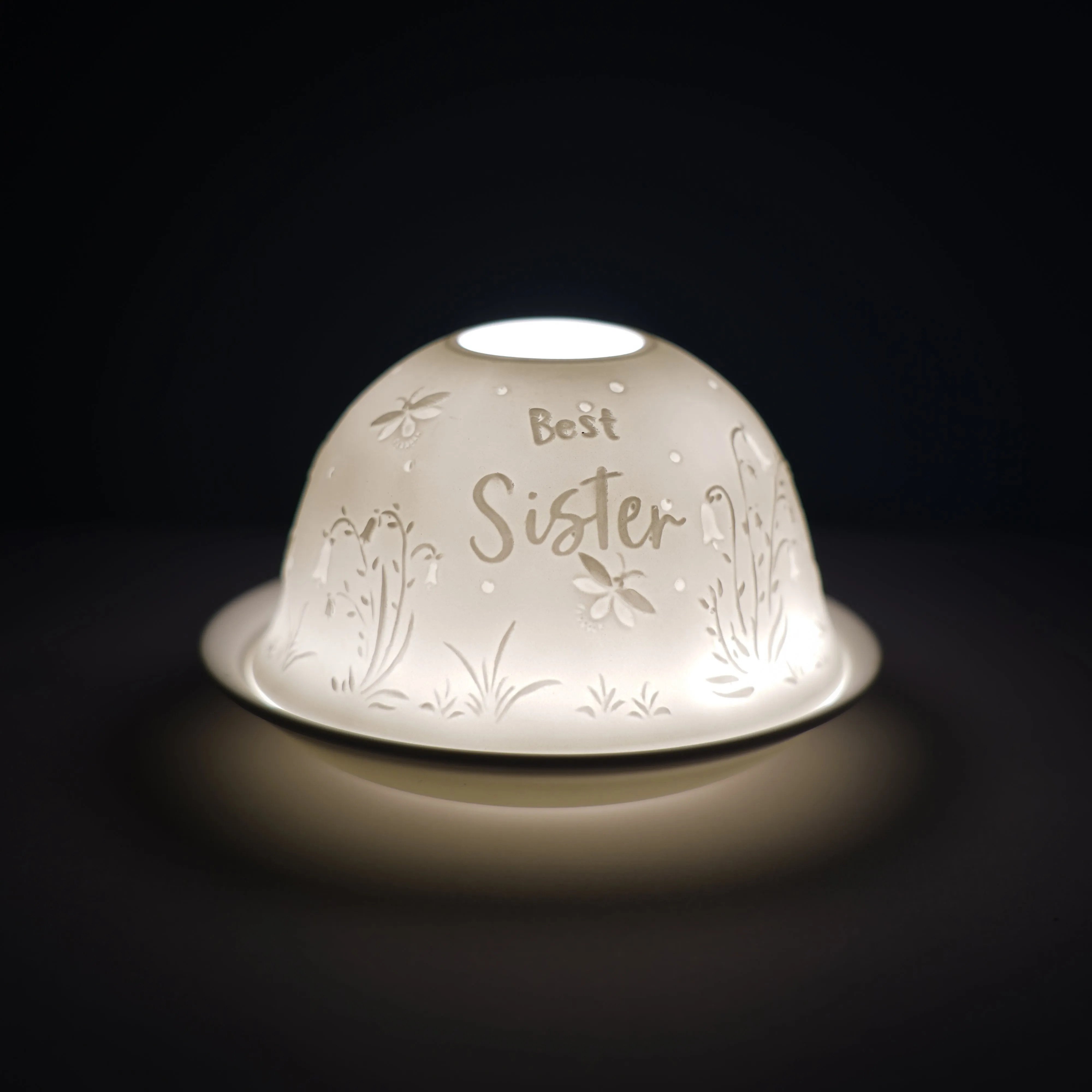 Cello Tealight Dome - Best Sister