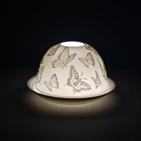 Cello Tealight Dome - Butterflies