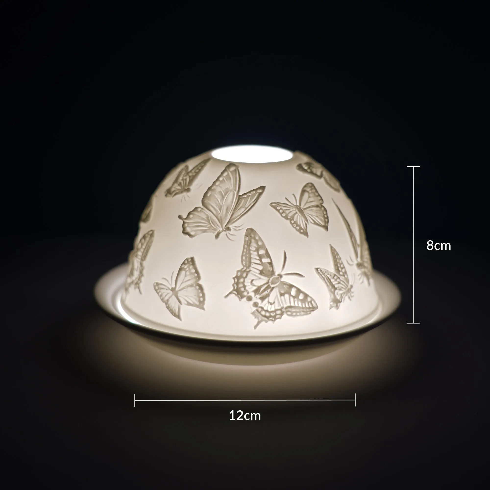 Cello Tealight Dome - Butterflies