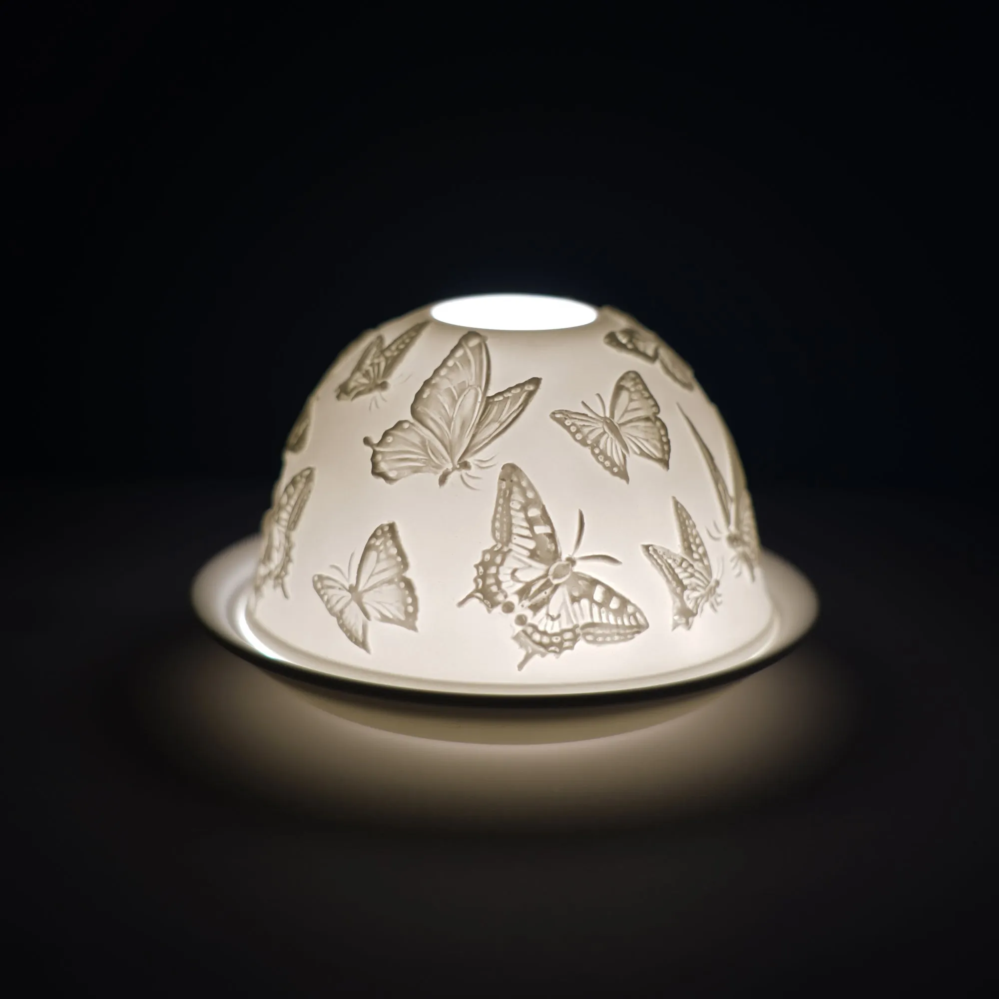 Cello Tealight Dome - Butterflies