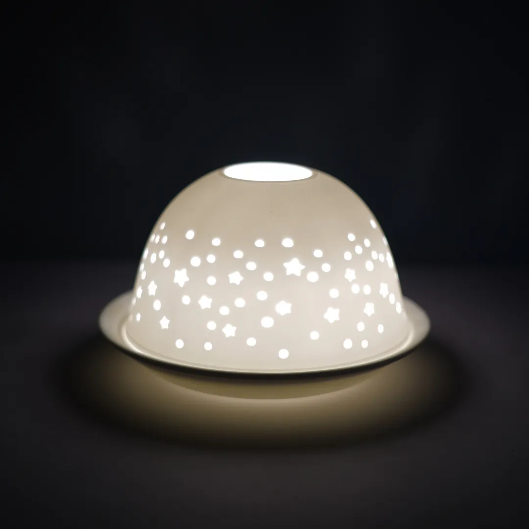 Cello Tealight Dome - Starry