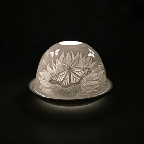Cello Tealight Dome - Sunflower Butterfly