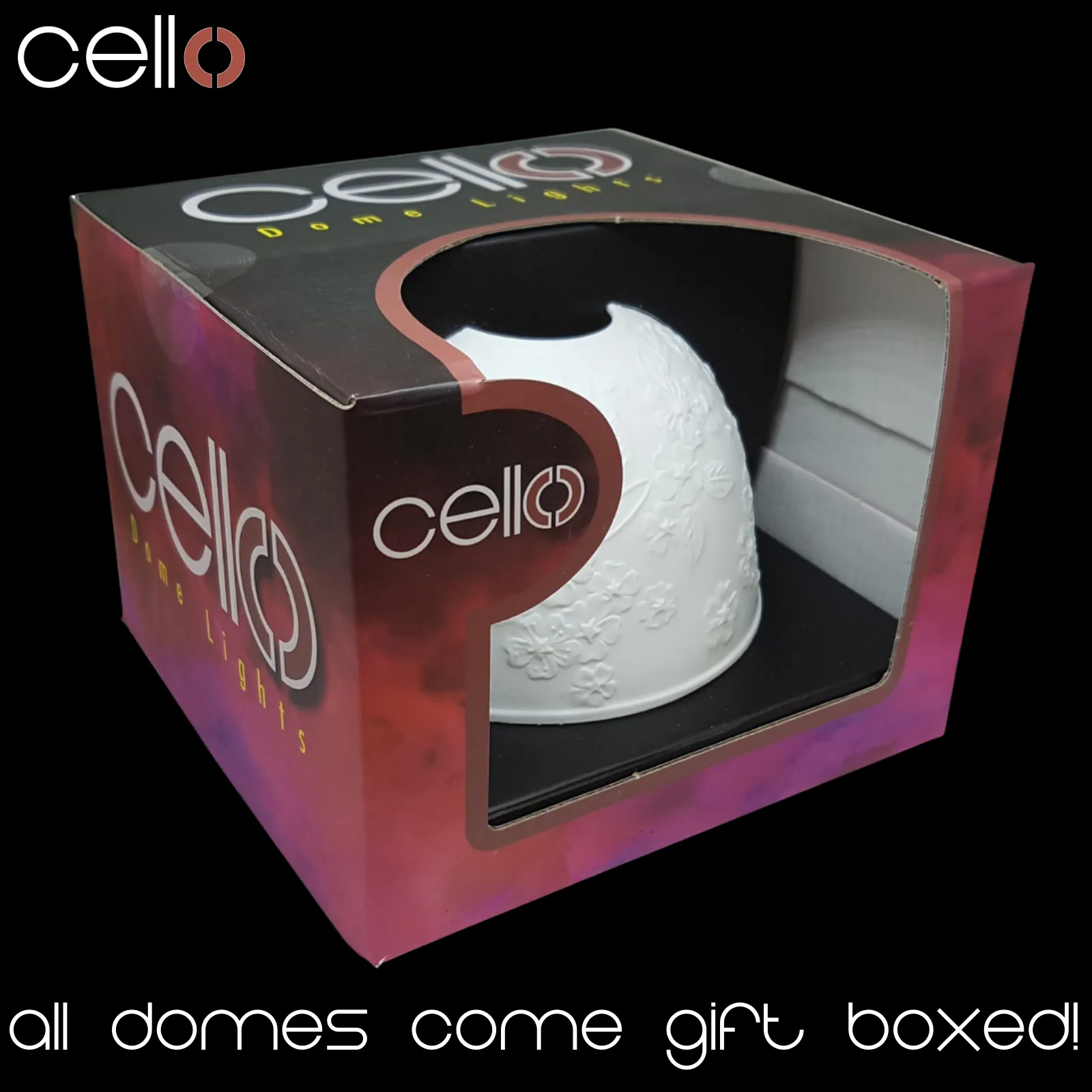 Cello Tealight Dome - Sunflower Butterfly