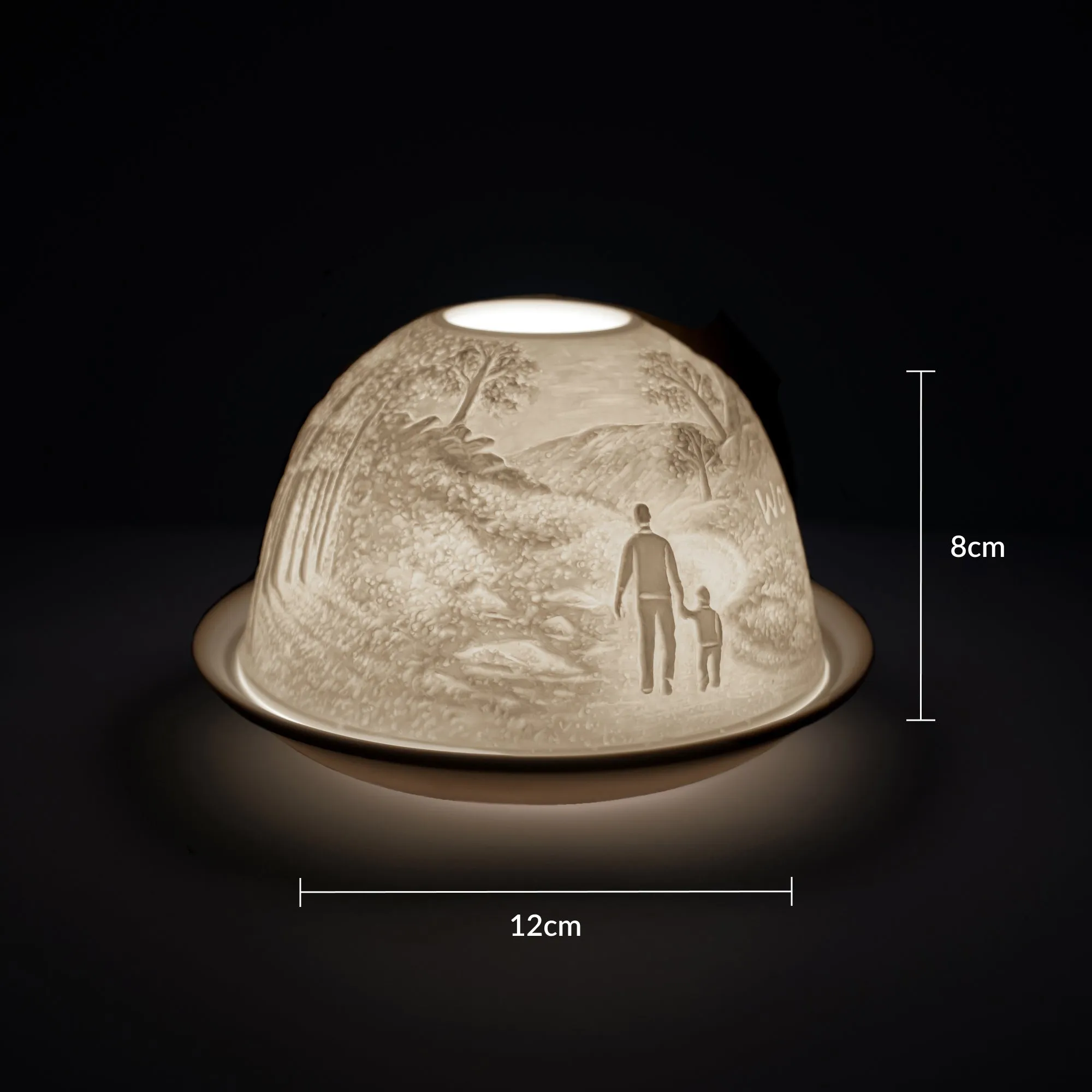 Cello Tealight Dome - Worlds Best Dad