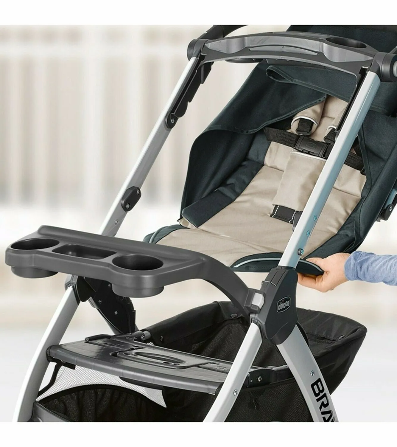 Chicco Bravo Trio with Car Seat Travel System Set