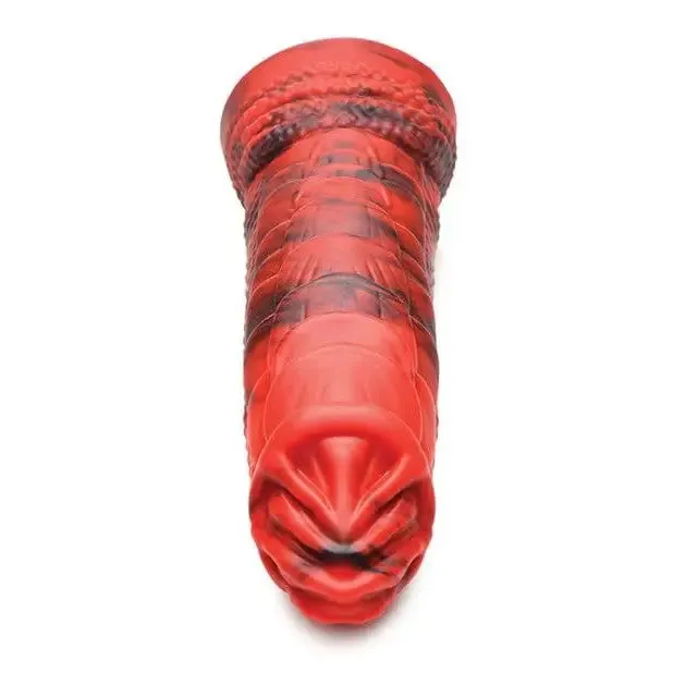 Creature Cocks Fire Dragon Scaly Silicone Dildo