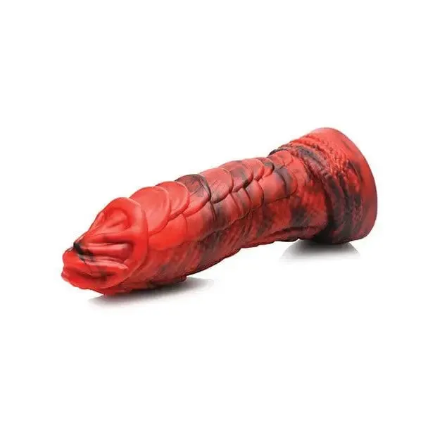 Creature Cocks Fire Dragon Scaly Silicone Dildo
