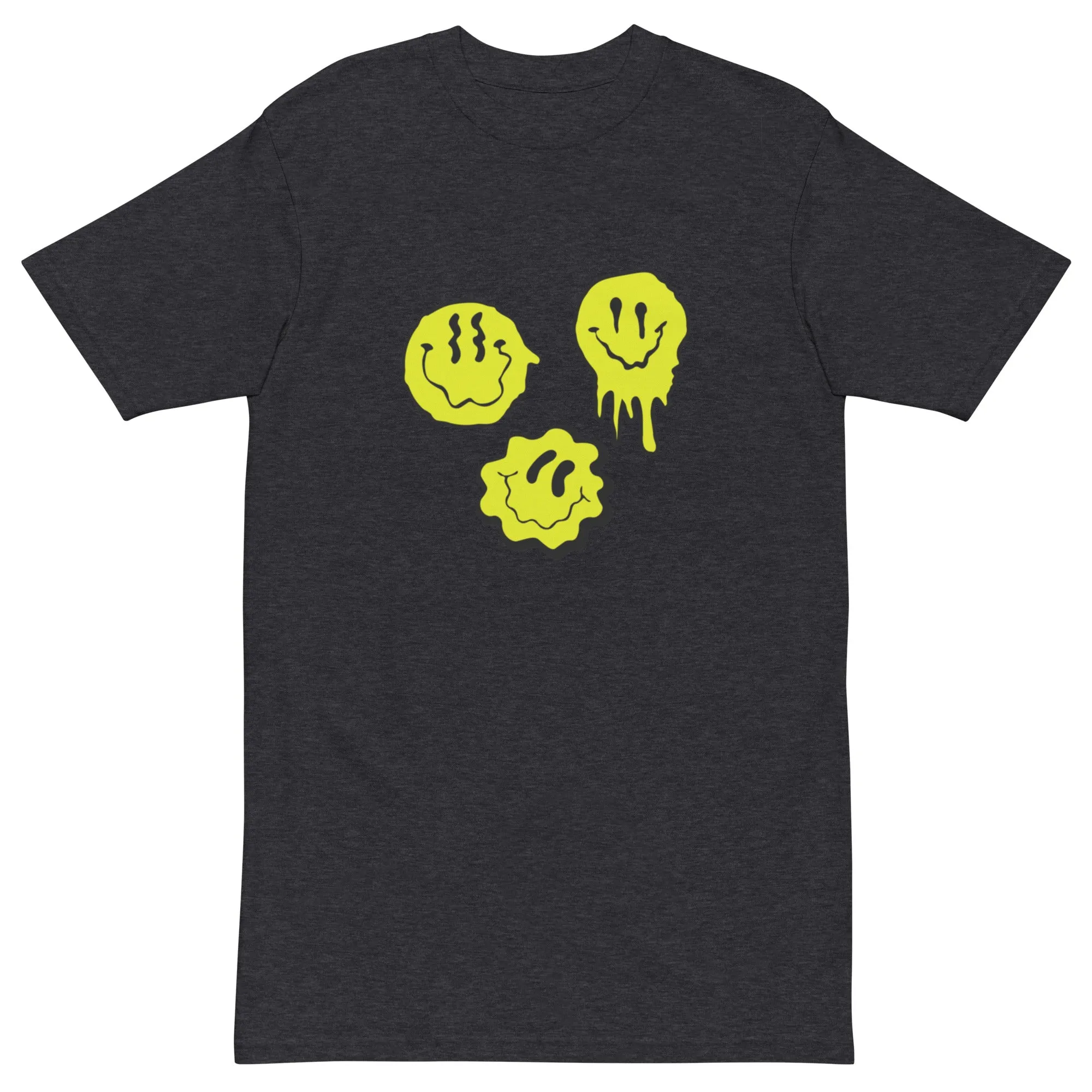 Crooked Smiles Men’s premium heavyweight tee