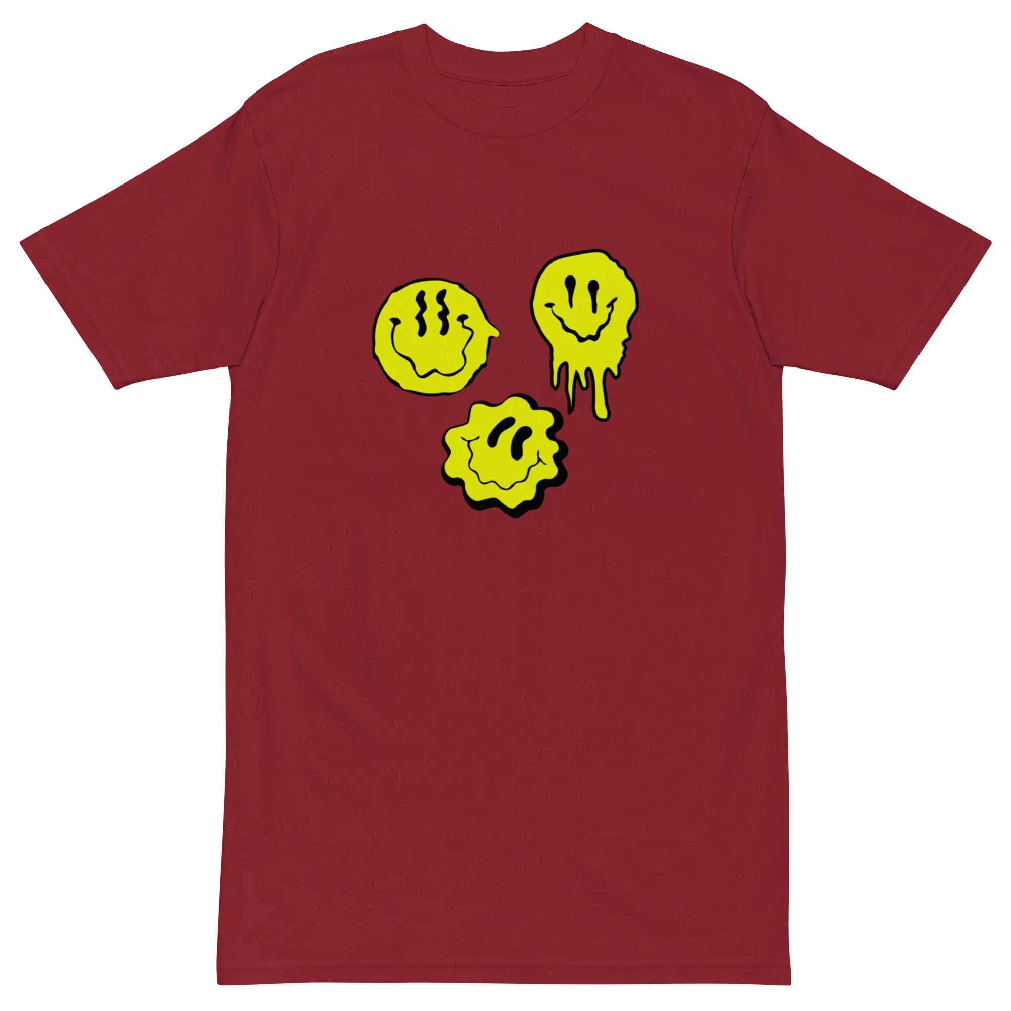 Crooked Smiles Men’s premium heavyweight tee
