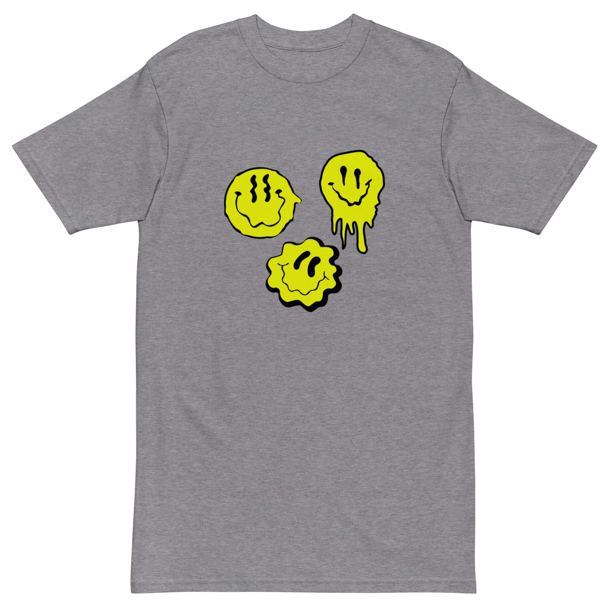 Crooked Smiles Men’s premium heavyweight tee