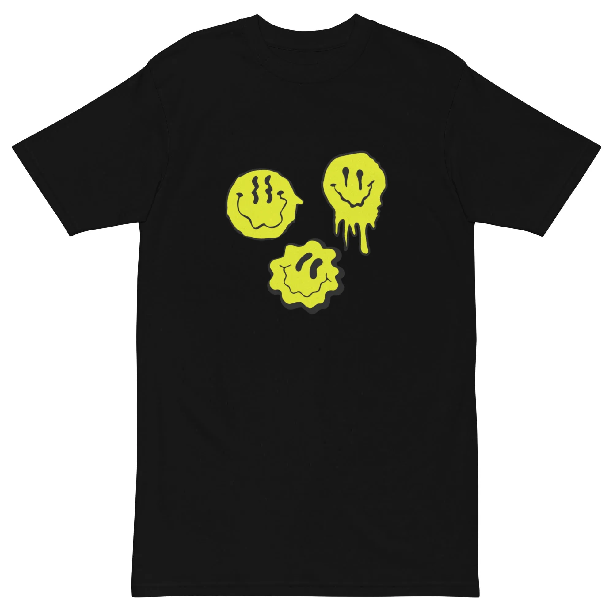 Crooked Smiles Men’s premium heavyweight tee
