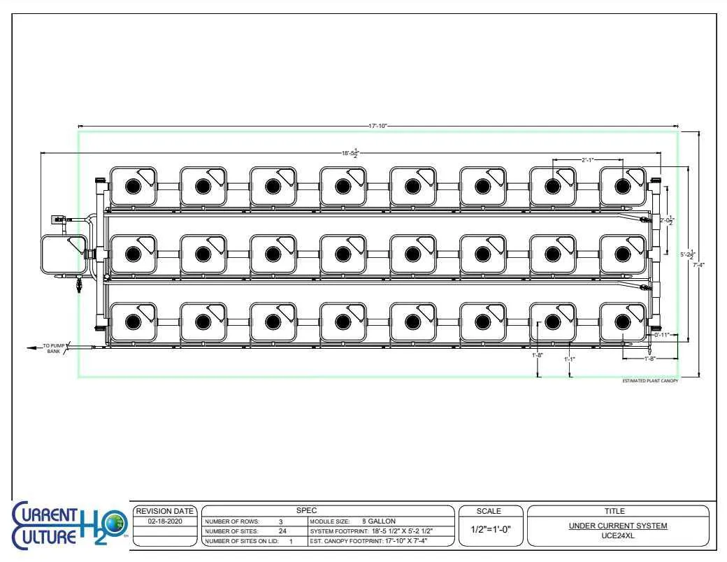 Current Culture® Under Current® Evolution XL | 25" Spacing