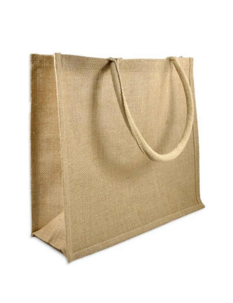 Custom Printed Jute Tote Bags with Logo