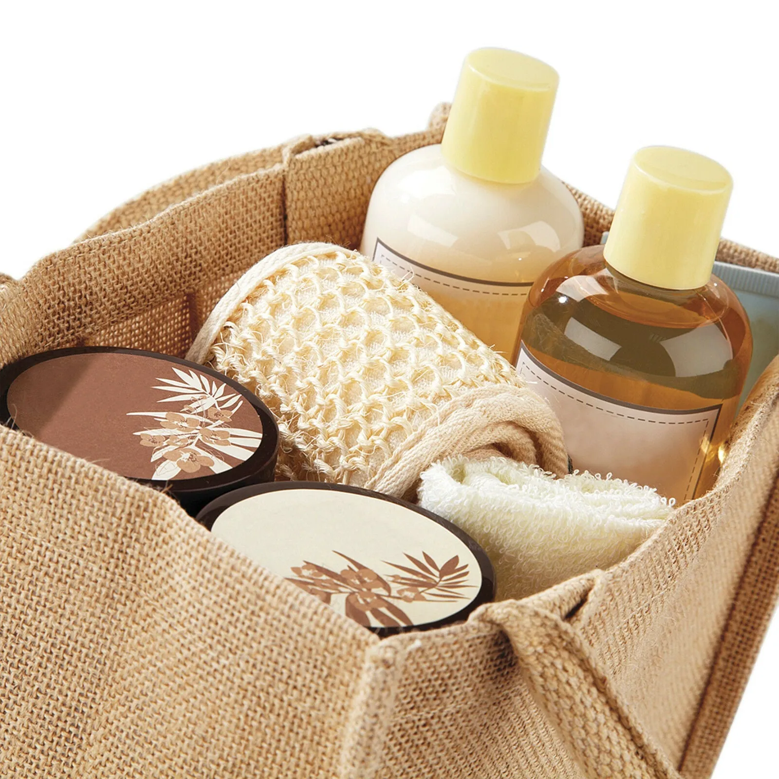 Custom Printed Jute Tote Bags with Logo