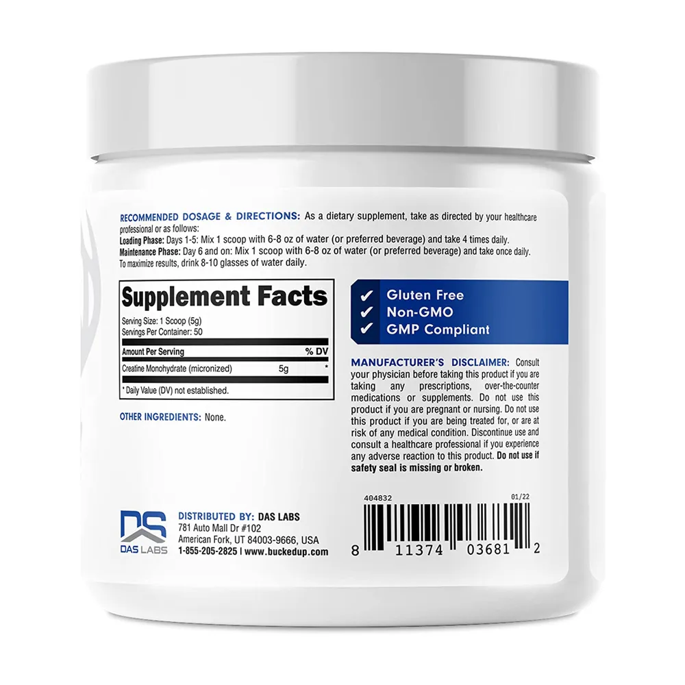 DAS Labs Bucked Up Creatine Monohydrate