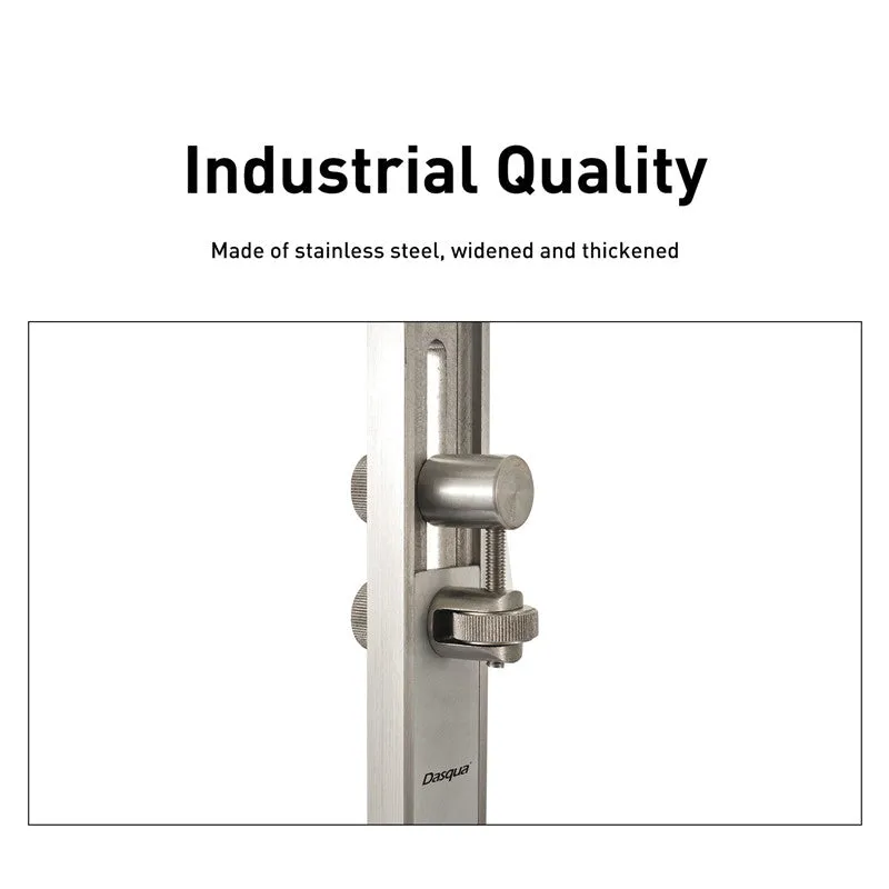 DASQUA Professional 300mm / 12’’ Height Gauge 0.02mm / 0.001” Resolution With Magnifier & Adjustable Main Beam
