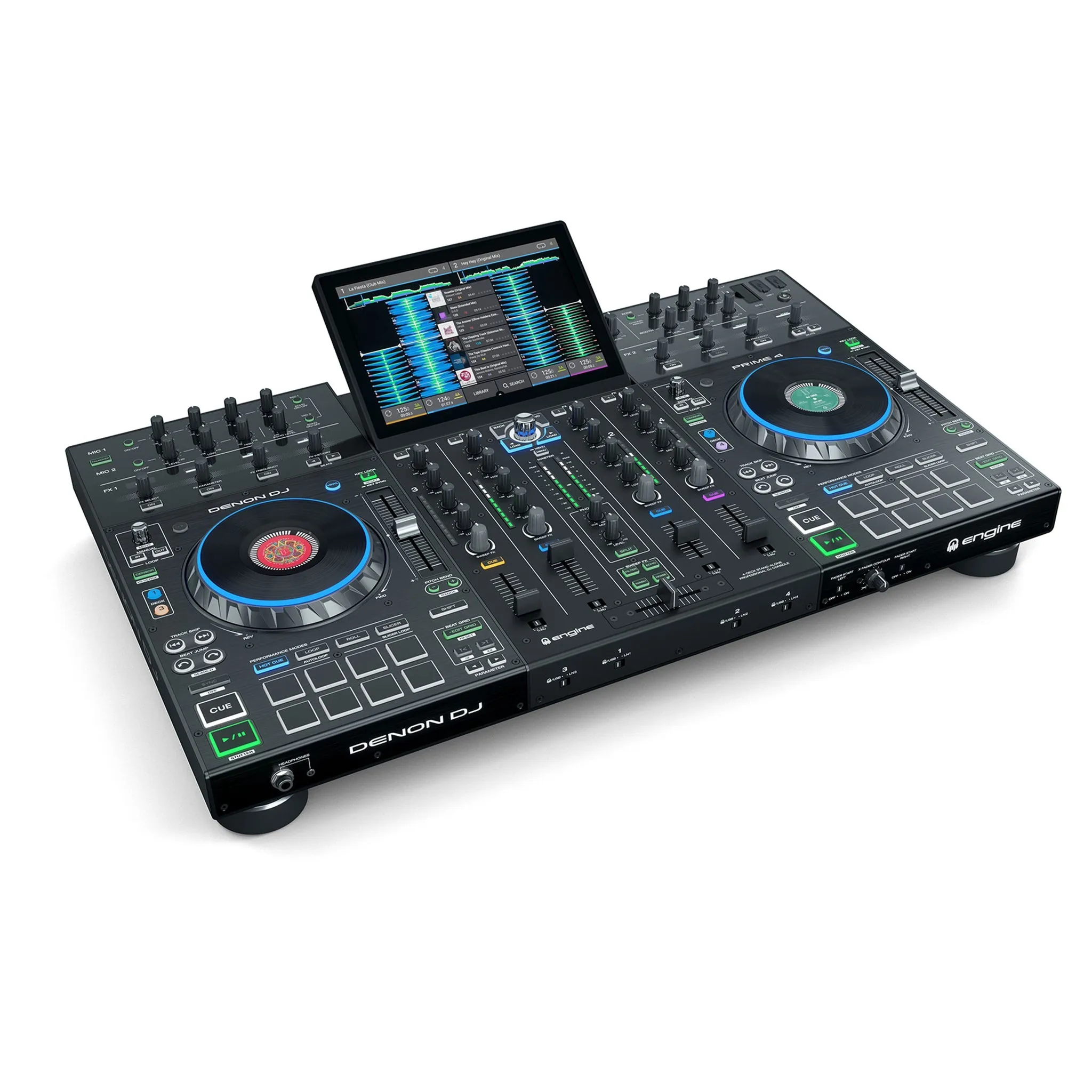 Denon DJ Prime4 4 Channel Standalone DJ system Media Player