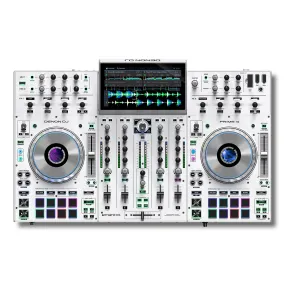 Denon DJ Prime4-WH 4 Channel Standalone DJ system Media Player in White