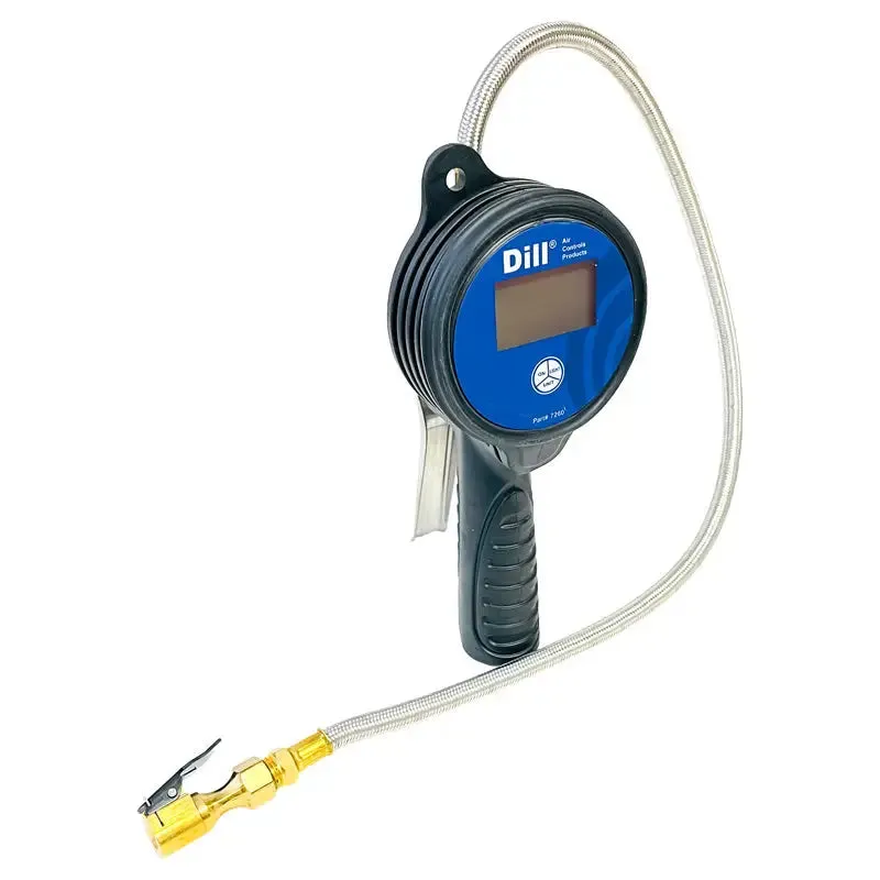 Dill 2ft Digital Inflator Gauge (170 PSI)