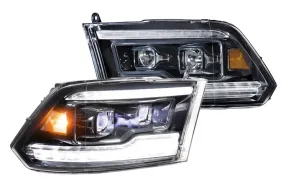 Dodge Ram (09-18): XB LED Headlights White DRL