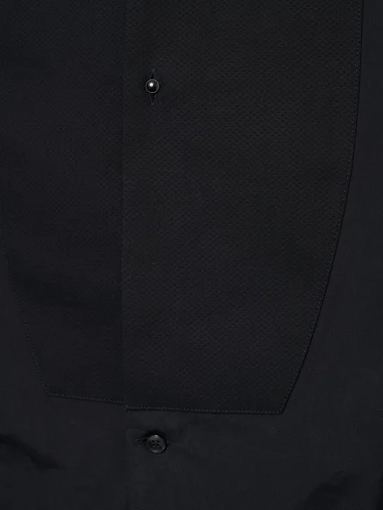 Dolce&amp;Gabbana   Cotton tuxedo shirt 