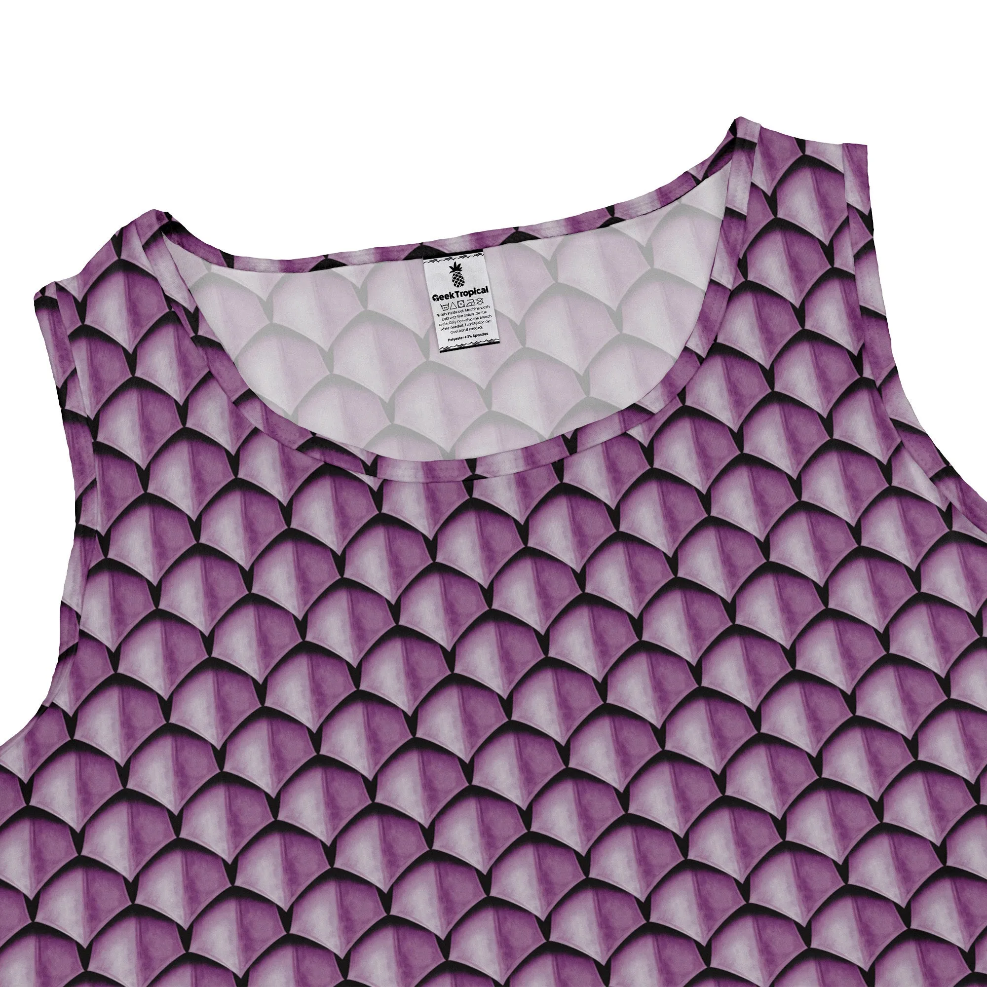 Dragon Scales Pink Dnd Dress