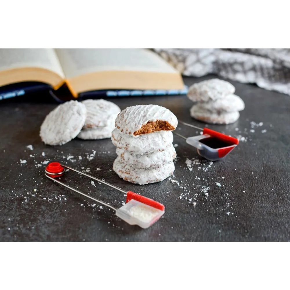 Dreamfarm Levoons Measuring Spoons Red