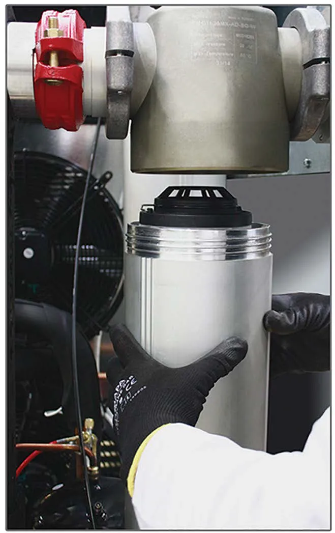 Drytec - SDE-US-510 - 510 CFM Non-Cycling Refrigerated Air Dryer, Internal Filtration down to .01 Micron