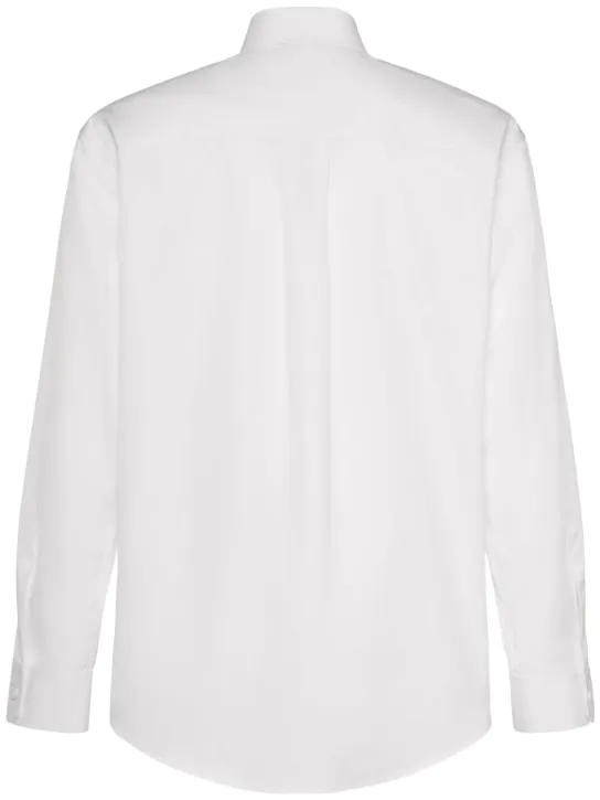 Dsquared2   Cotton poplin logo shirt 