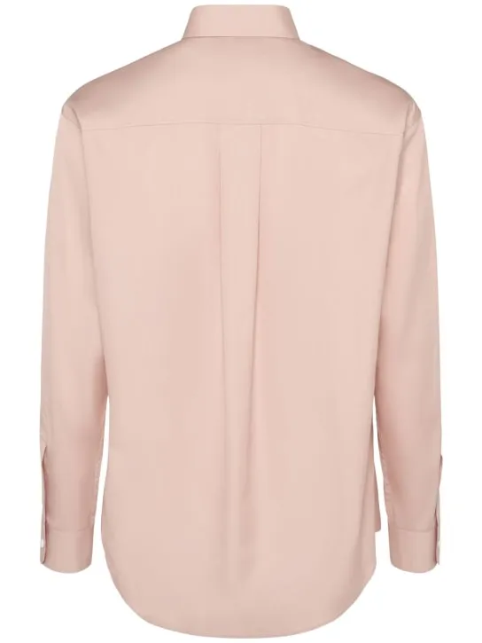 Dsquared2   Cotton poplin logo shirt 