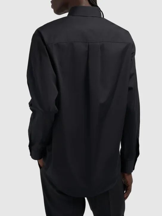 Dsquared2   Cotton poplin logo shirt 