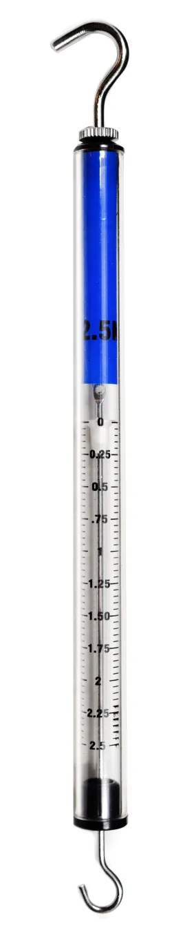 Eisco Labs Economy Dynamometer - Spring Balance, High Resolution, 2.5N