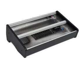 Erica Synths 2 x 84HP skiff case with integrated PSU horizontal side panels