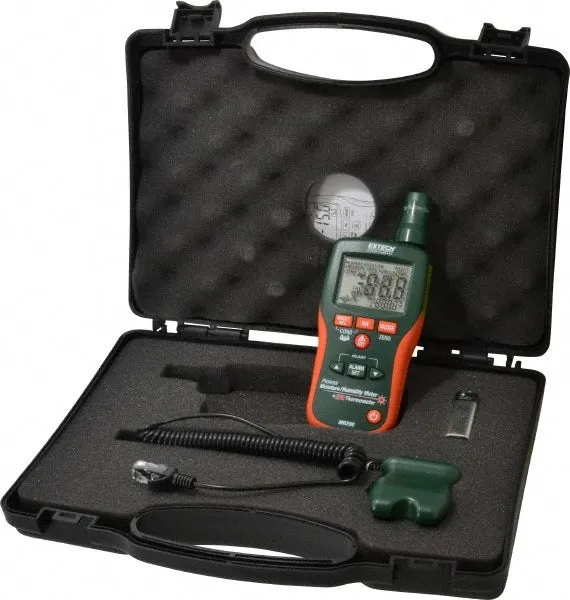 Extech MO290 Pinless Moisture Psychrometer   IR