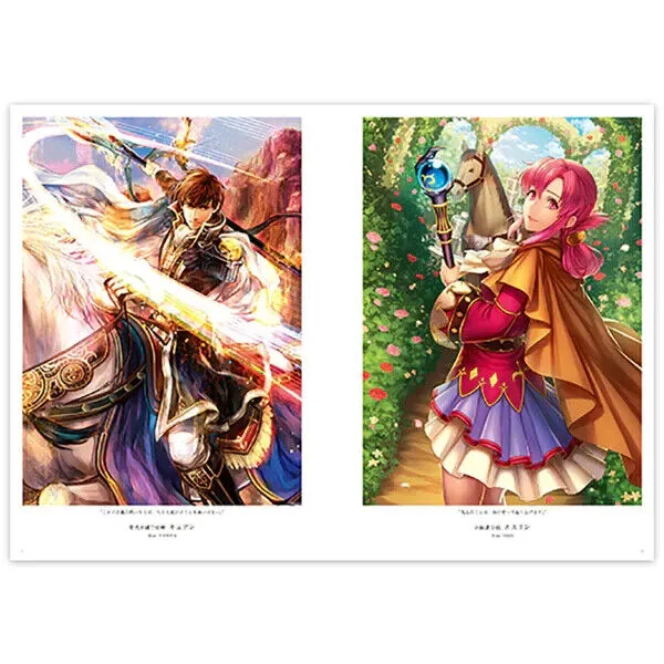 Fire Emblem 0 Cipher Card Game Artworks Illustration Book Vol.6 Japan