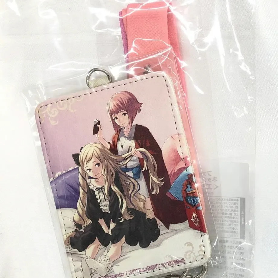 Fire Emblem Elise & Sakura Neck Strap & Card Case EXPO 2019 Limited Japan